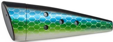 YBAT CUT PLUG 2.5' RIGGED HERRING AID